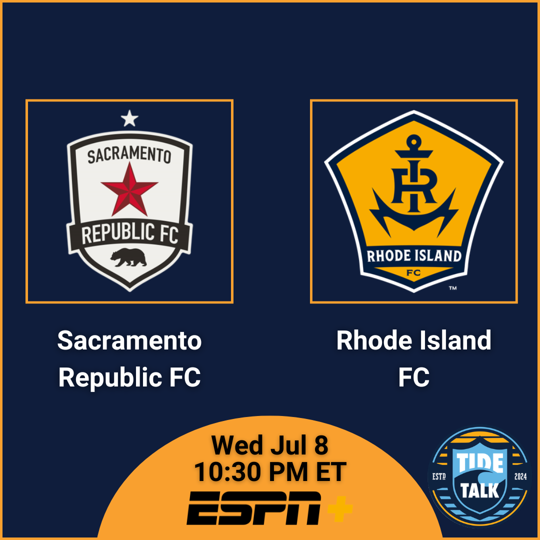 Pre-Match Essentials | Rhode Island FC @ Sacramento Republic FC | Wed, Jul 8, 2026 | 10:30 PM ET