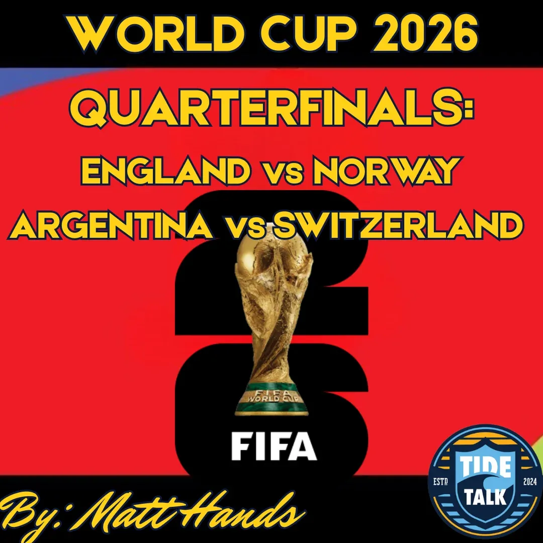 World Cup 2026: Quarterfinals - England vs Norway, Argentina vs Switzerland