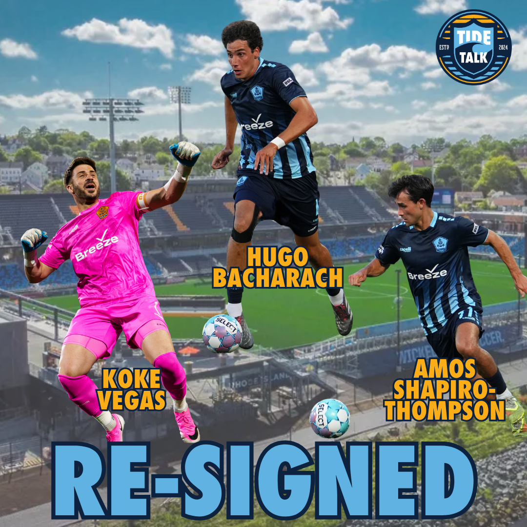 Rhode Island FC Announce Re-Signing of Three Players