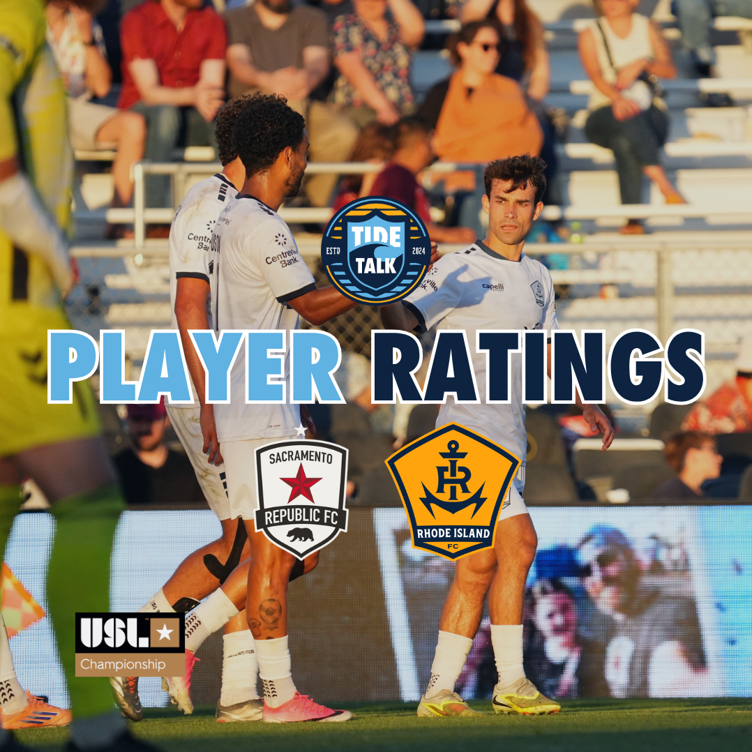 Rhode Island FC vs. Sacramento Republic FC Player Ratings - 07/08/2026