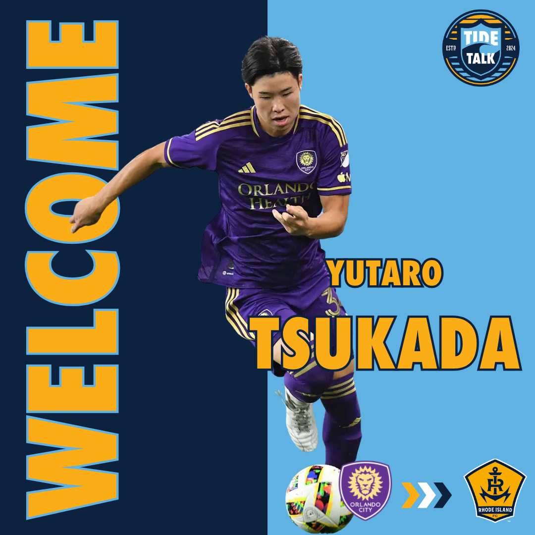 Rhode Island FC Announce the Signing of Yutaro Tsukada on Loan from Orlando City SC