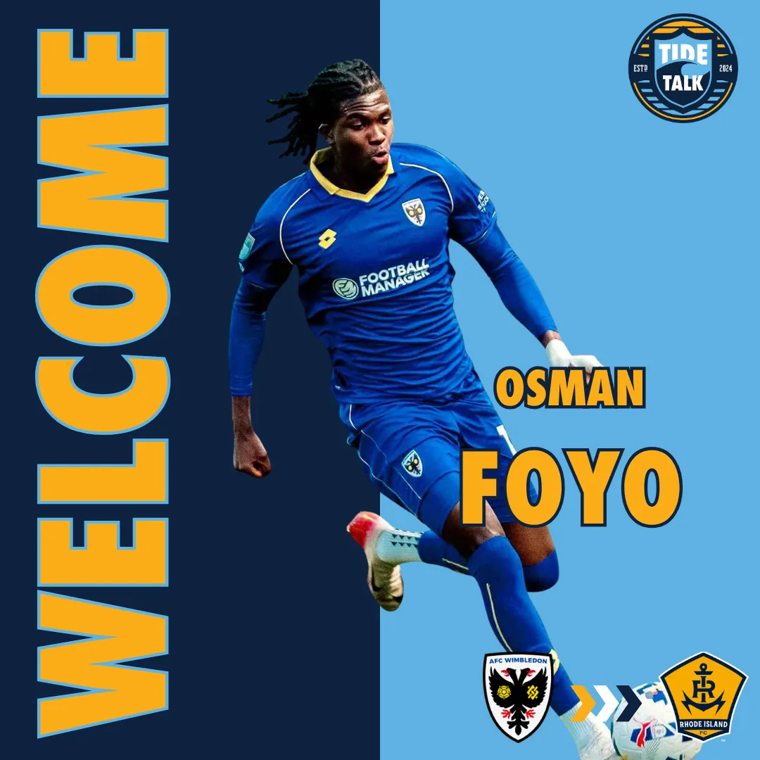 Rhode Island FC Signs Young English Winger Osman Foyo