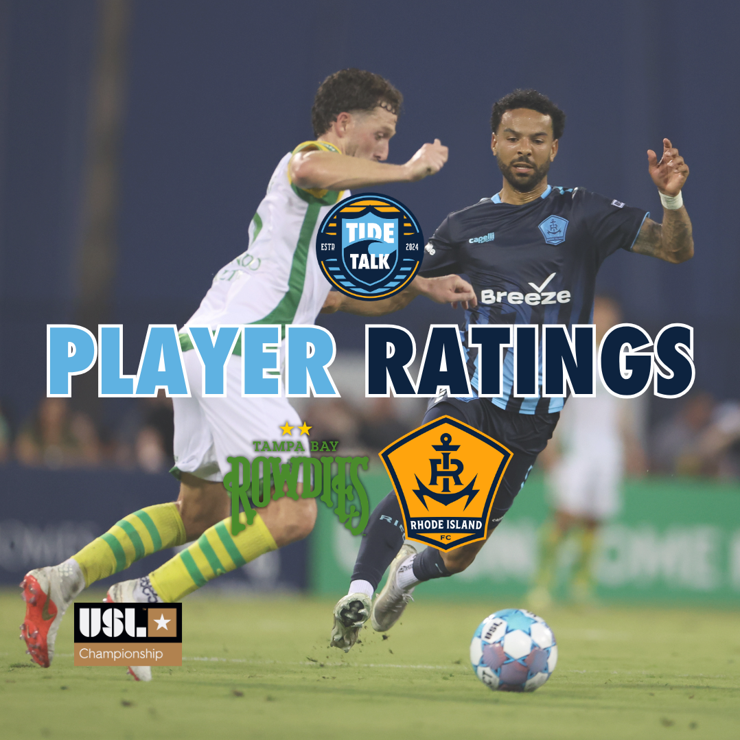 Rhode Island FC vs. Tampa Bay Rowdies Player Ratings - 08/15/2026