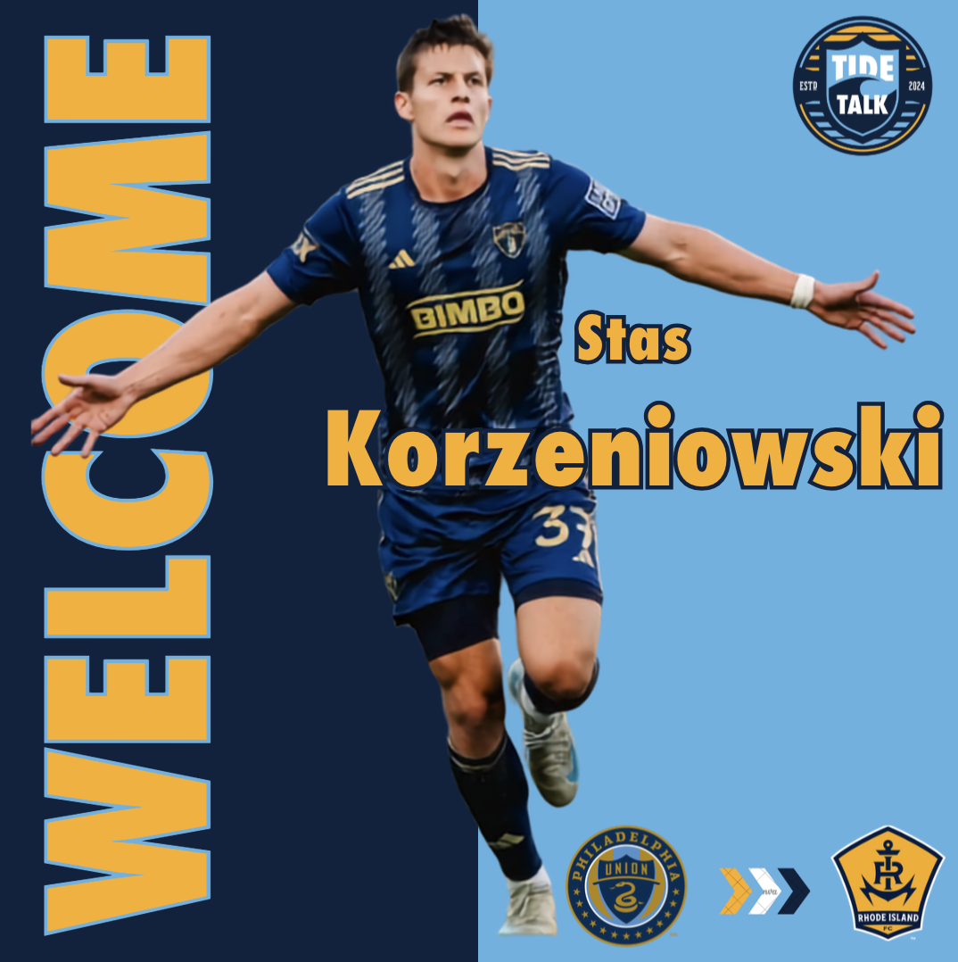 Rhode Island FC Announce the Signing of Stas Korzeniowski on Loan from the Philadelphia Union