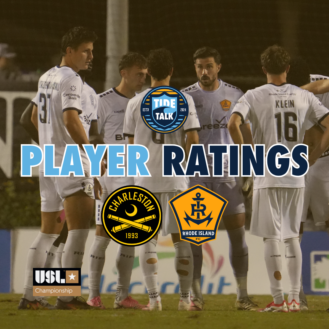 Rhode Island FC vs. Charleston Battery Player Ratings - 09/26/2026