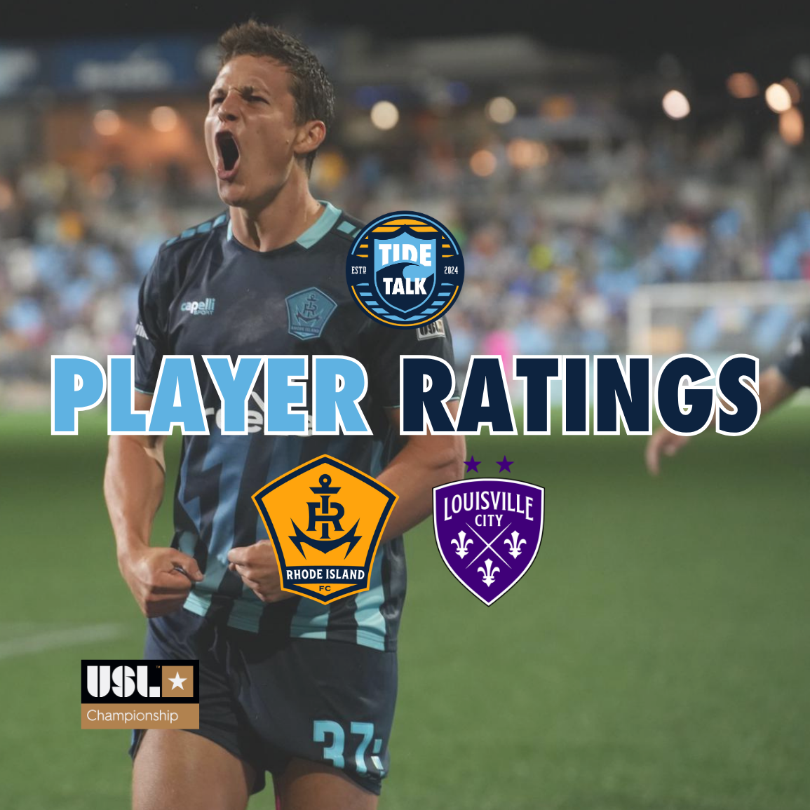 Rhode Island FC vs. Louisville City FC Player Ratings - 09/05/2026