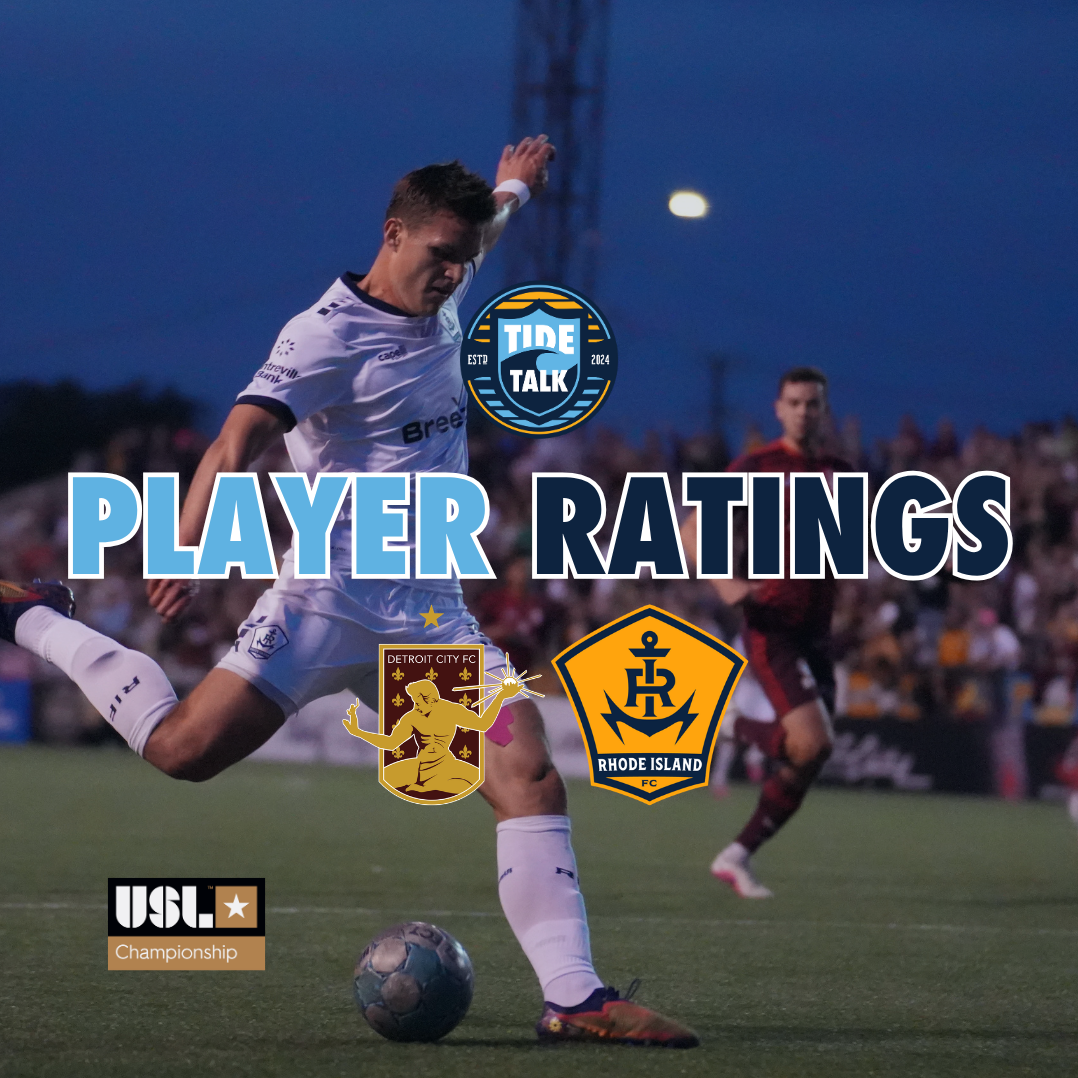 Rhode Island FC vs. Detroit City FC Player Ratings - 10/10/2026