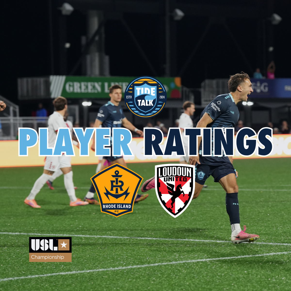 Rhode Island FC vs. Loudoun United FC Player Ratings - 10/14/2026