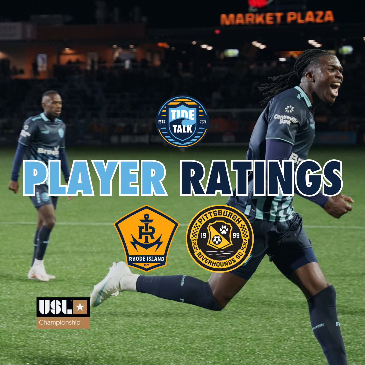 Rhode Island FC vs. Pittsburgh Riverhounds SC Player Ratings - 10/17/2026