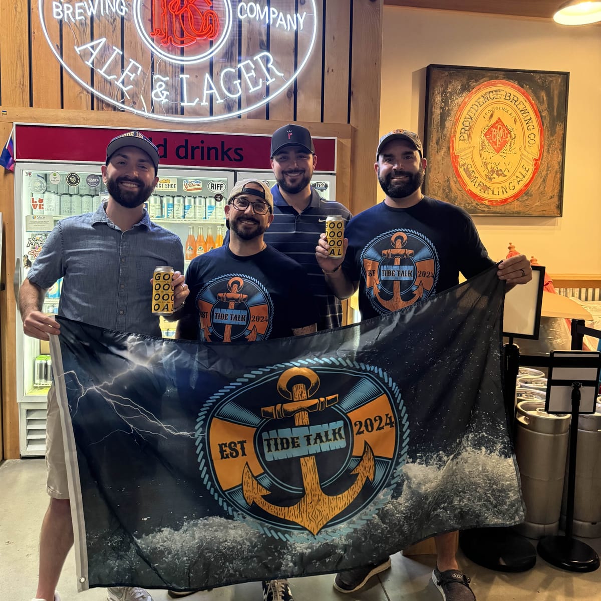 Tide Talk Live at Providence Brewing - Round 2!