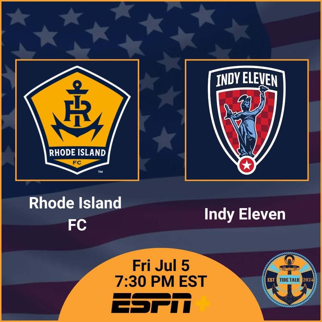 Pre-Match Essentials | Rhode Island FC vs Indy Eleven | Fri Jul 5, 2024 7:30 PM EST