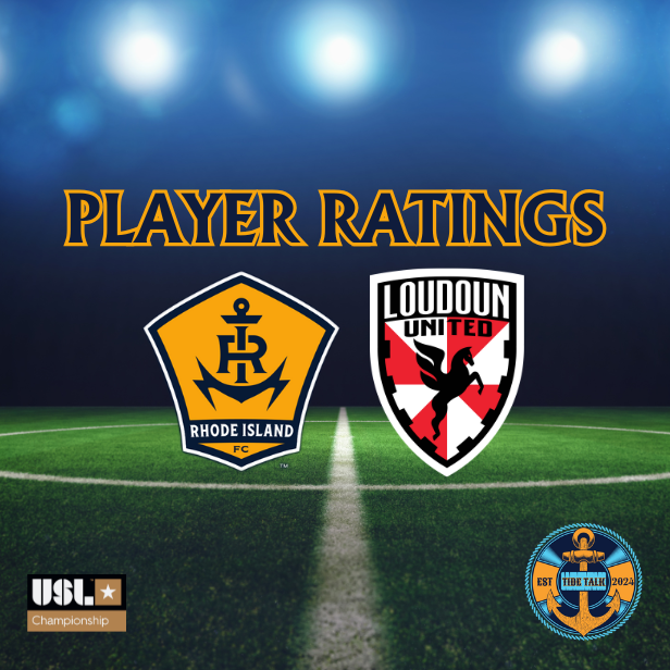 Rhode Island FC vs. Loudoun United FC Player Ratings - 08/09/2025