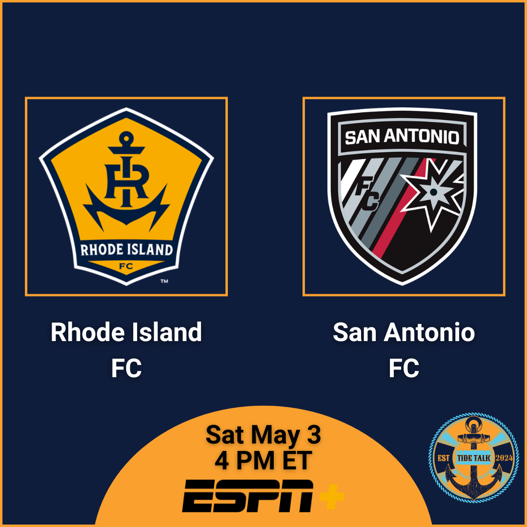 Pre-Match Essentials | Historic Home Opener at Centreville Bank Stadium | Rhode Island FC vs San Antonio FC | Sat May 3, 2025 | 4 PM ET