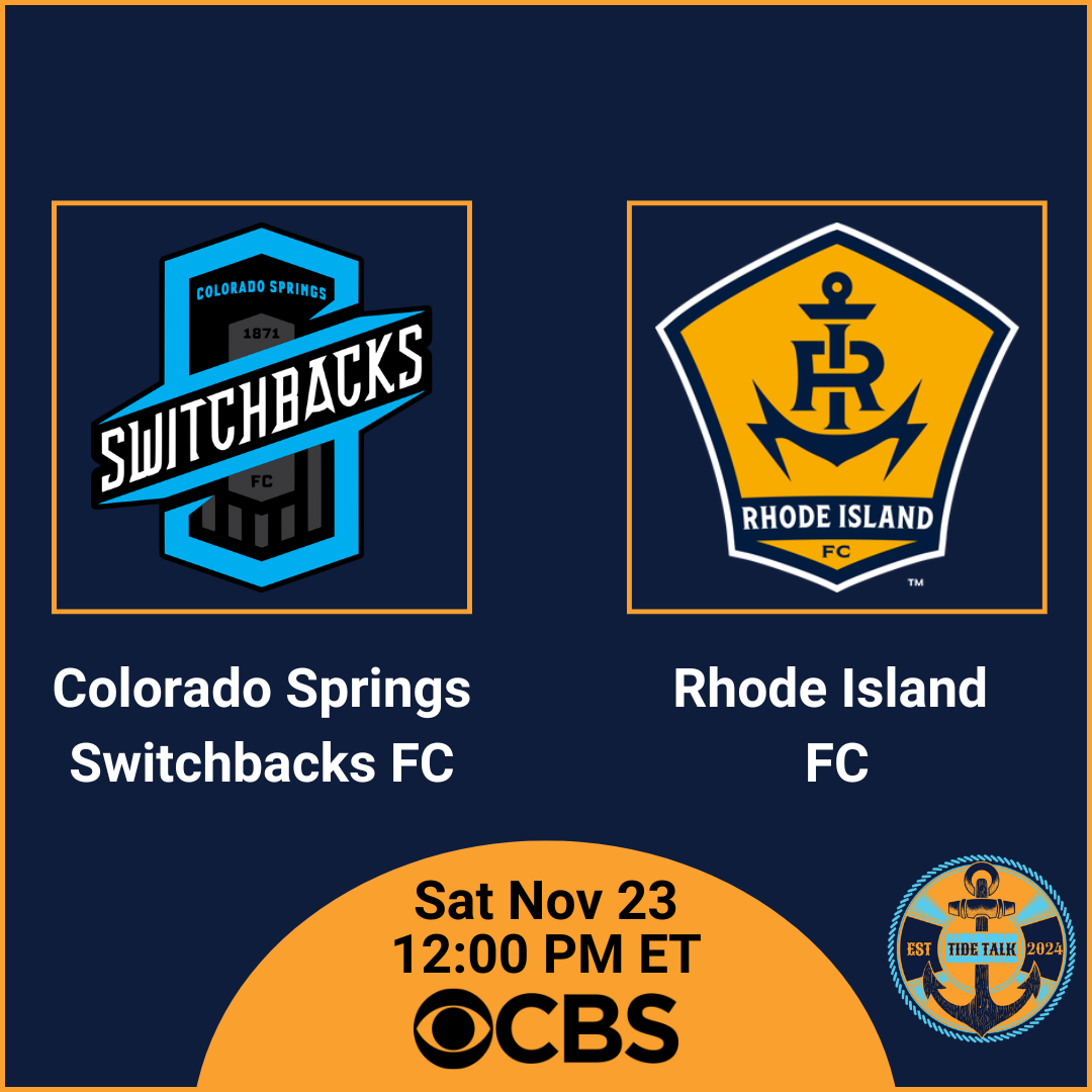 FINALS Pre-Match Essentials | Rhode Island FC @ Colorado Springs Switchbacks FC | Sat Nov 23, 2024 12:00 PM ET
