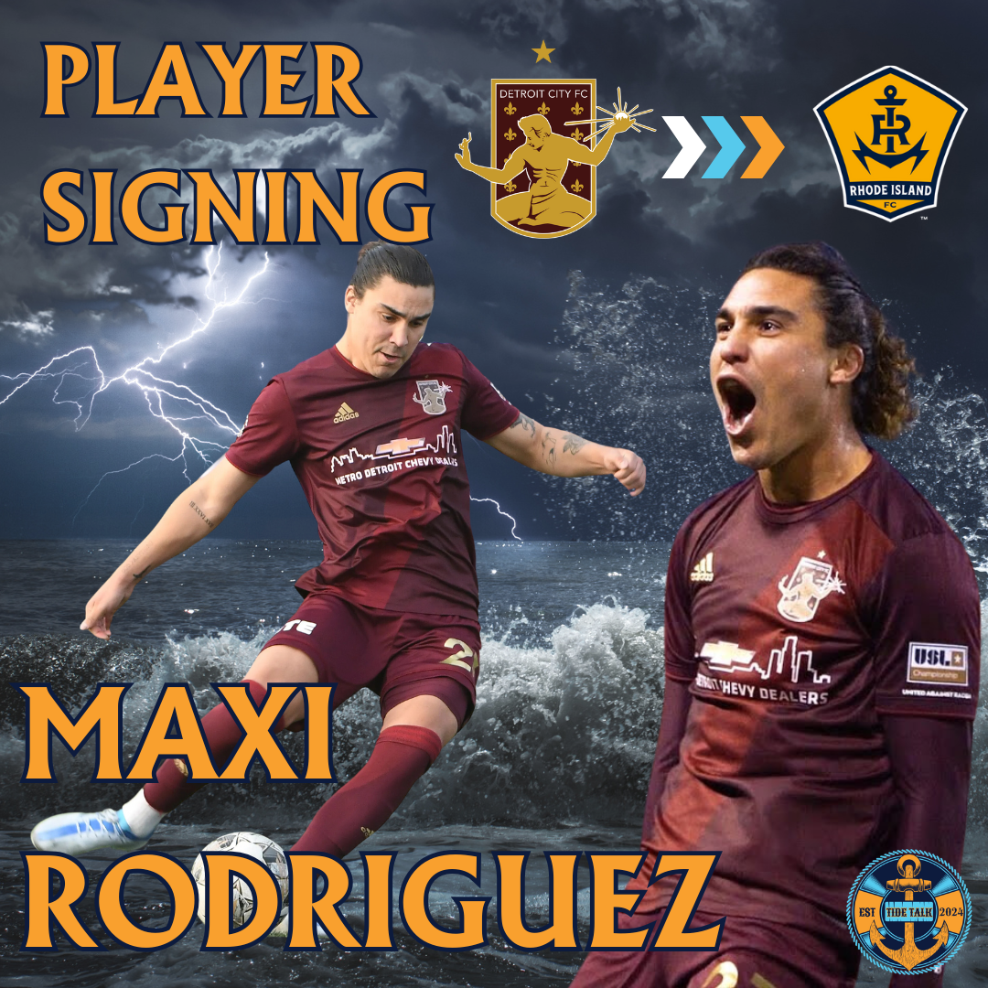 The Tide Take: Rhode Island FC sign Detroit City Star Maxi Rodriguez