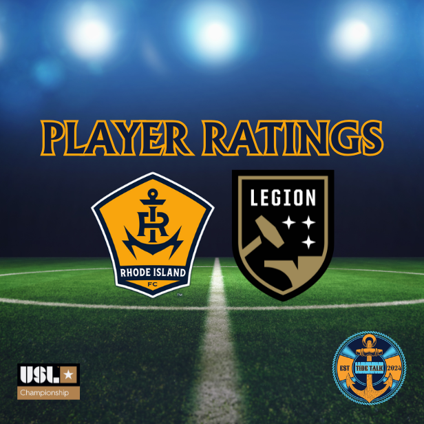 Rhode Island FC vs. Birmingham Legion FC Player Ratings - 07/05/2025