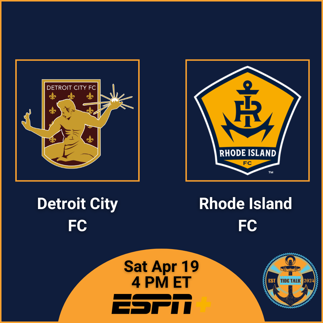 Pre-Match Essentials | Rhode Island FC @ Detroit City FC | Sat Apr 19, 2025 | 4 PM ET