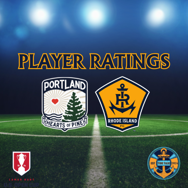 Rhode Island FC vs. Portland Hearts of Pine Player Ratings - 04/15/2025