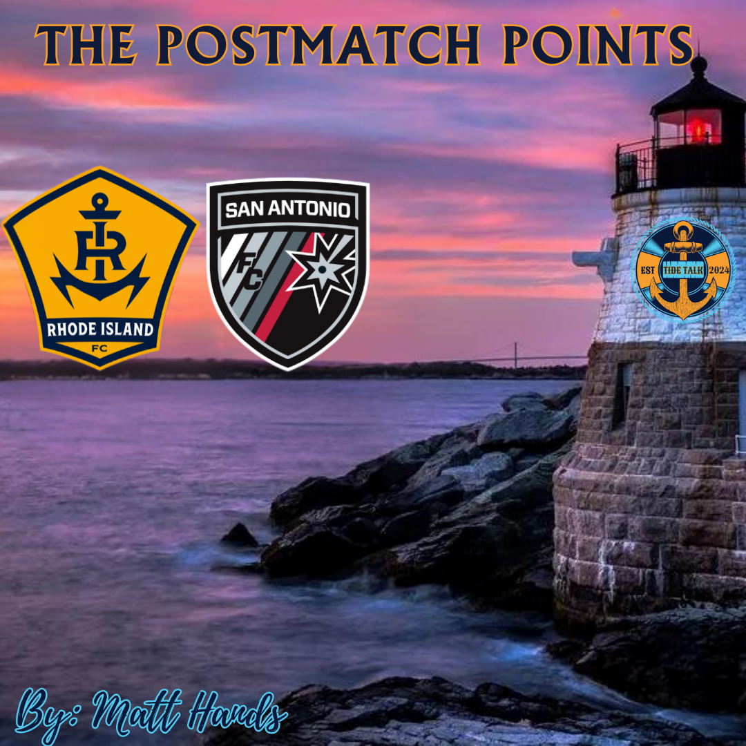 Postmatch Points: RIFC vs San Antonio FC - 5/3/25