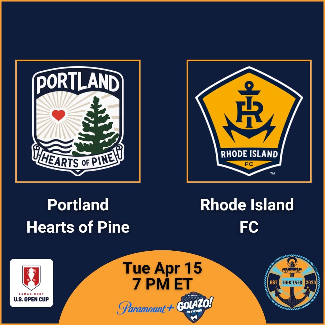 Pre-Match Essentials | U.S. Open Cup Third Round | Rhode Island FC @ Portland Hearts of Pine | Tue Apr 15, 2025 | 7 PM ET