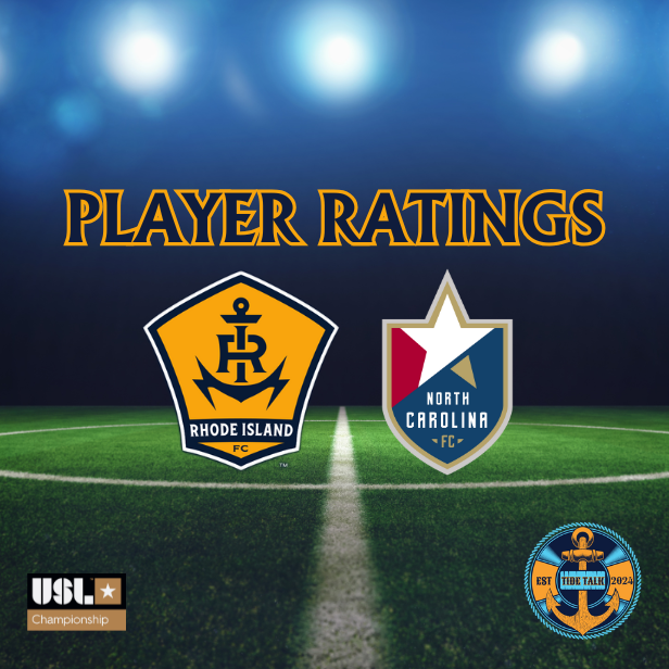 Rhode Island FC vs. North Carolina FC Player Ratings - 06/14/2025