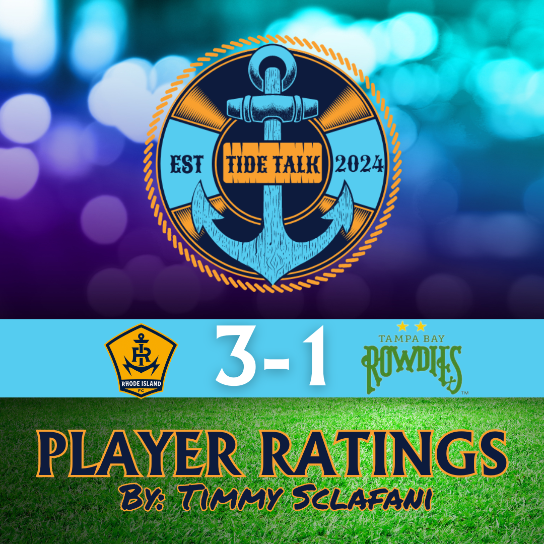 Player Ratings: Tampa Bay Rowdies vs. RIFC - 10/05/2024