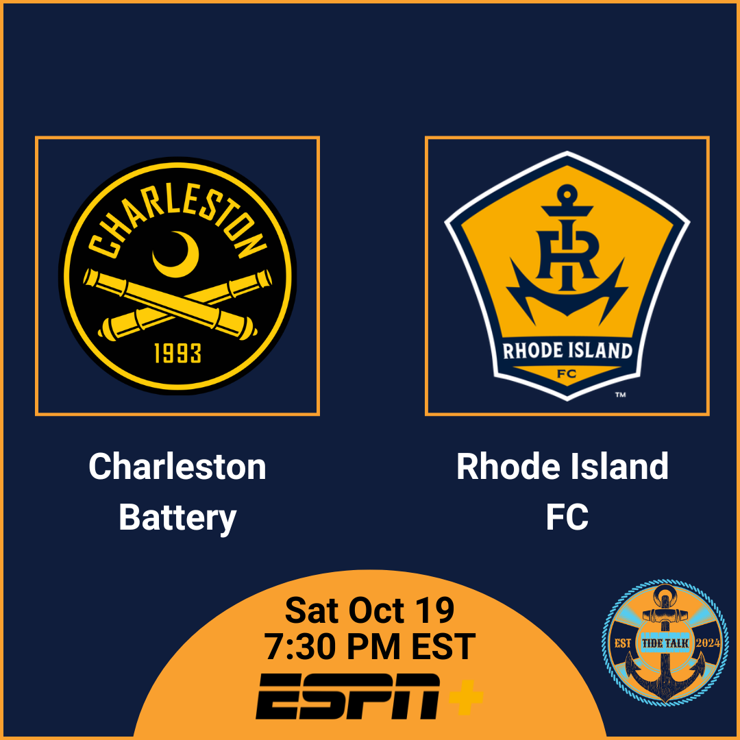 Pre-Match Essentials | Rhode Island FC @ Charleston Battery | Sat Oct 19, 2024 7:30 PM EST