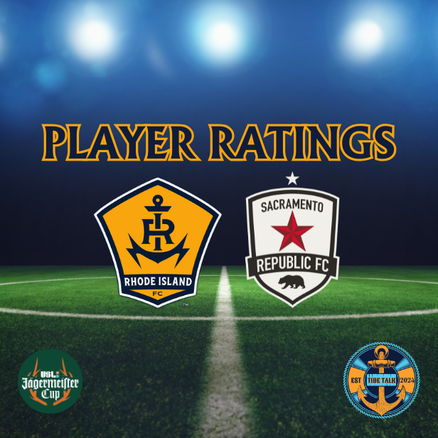 Rhode Island FC vs. Sacramento Republic FC Player Ratings - 09/10/2025