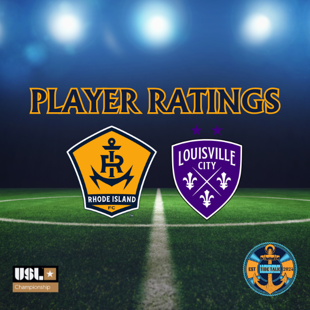 Rhode Island FC vs. Louisville City FC Player Ratings - 09/06/2025