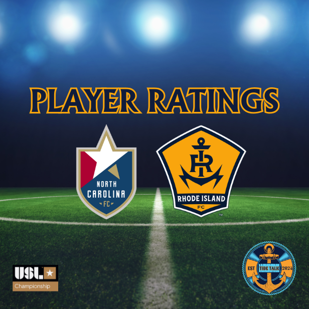 Rhode Island FC vs. North Carolina FC Player Ratings - 11/08/2025