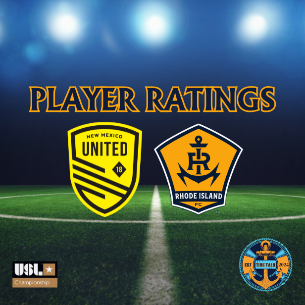 Rhode Island FC vs. New Mexico United Player Ratings - 10/24/2025