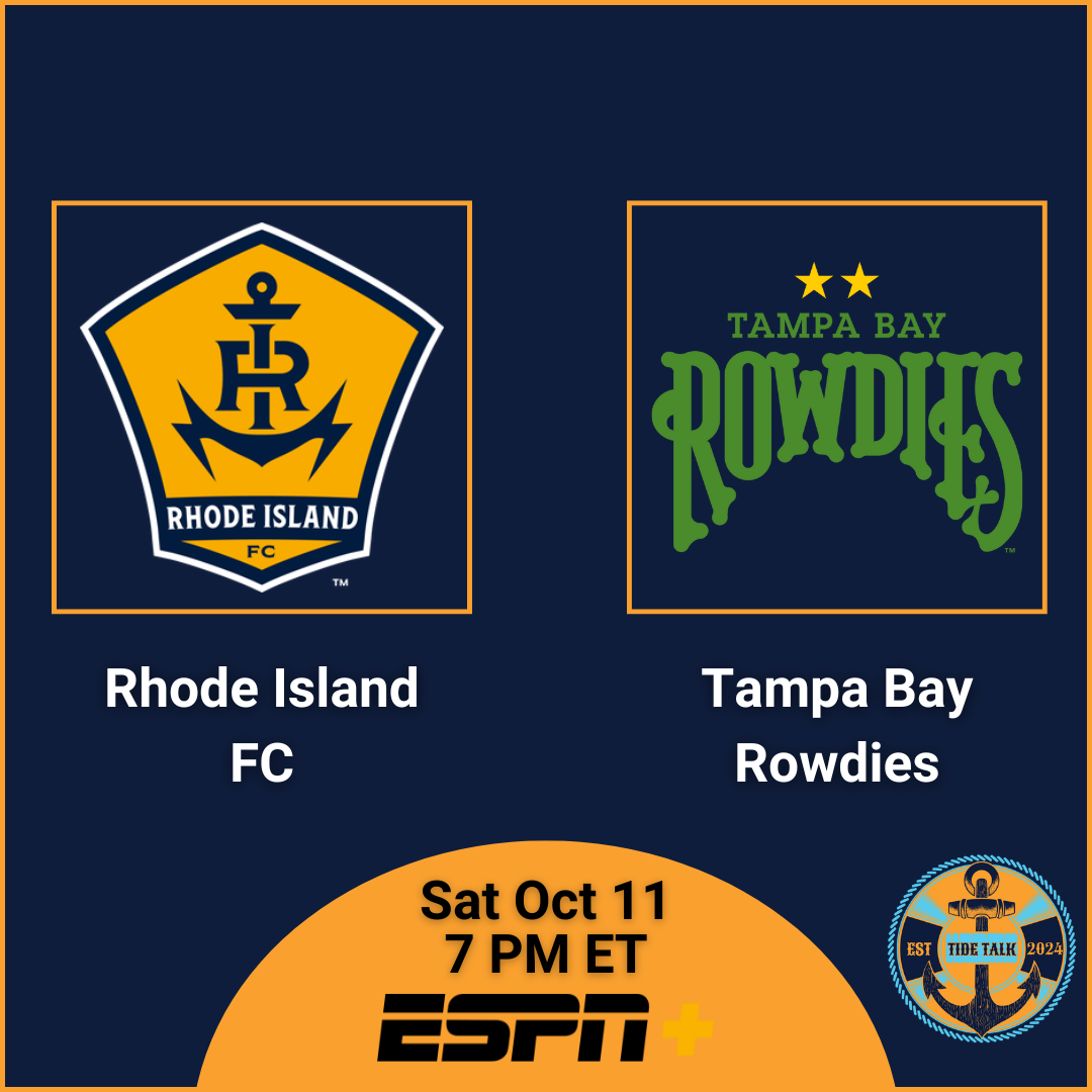 Pre-Match Essentials | Rhode Island FC vs Tampa Bay Rowdies | Sat Oct 11, 2025 | 7 PM ET