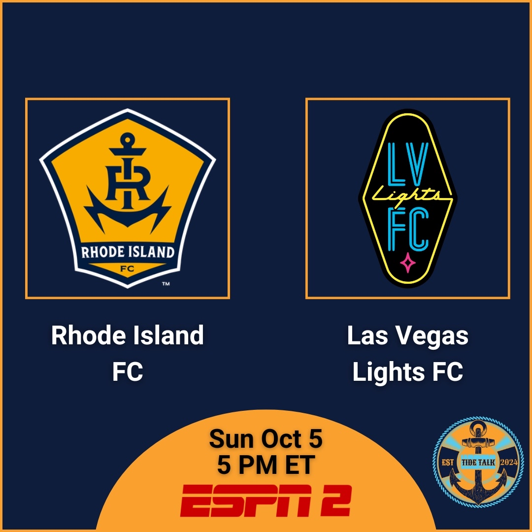 Pre-Match Essentials | Rhode Island FC vs Las Vegas Lights FC | Sun Oct 5, 2025 | 5 PM ET
