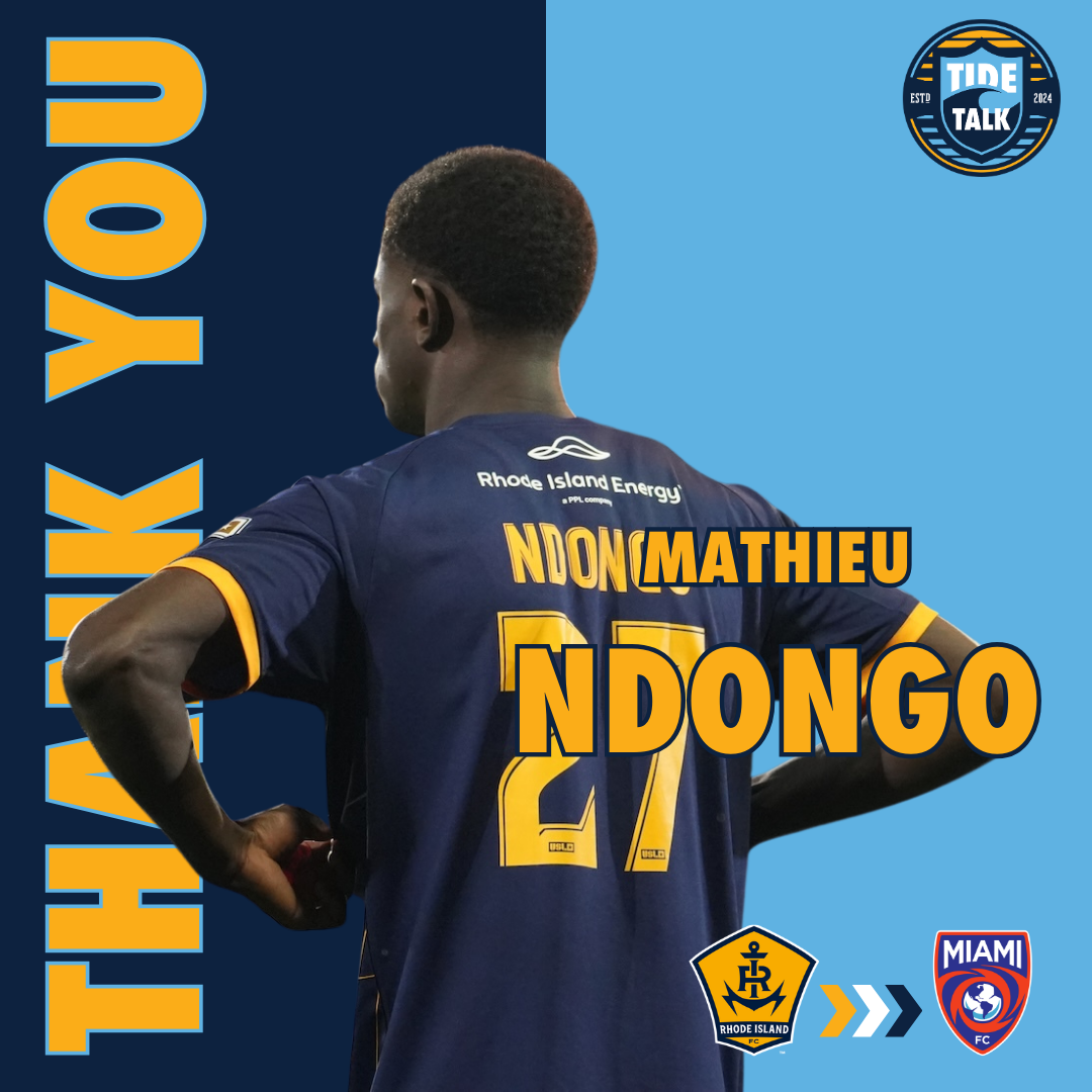 Rhode Island FC Transfers Youngster Mathieu Ndongo to The Miami FC