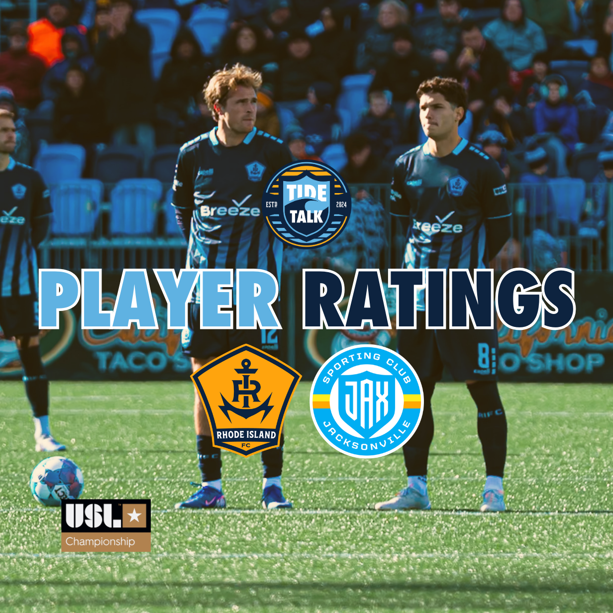 Rhode Island FC vs. Sporting Club Jacksonville Player Ratings - 03/14/2026