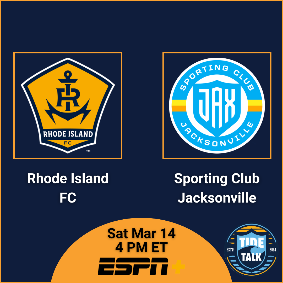 Pre-Match Essentials | Rhode Island FC vs Sporting Club Jacksonville | Sat Mar 14, 2025 | 4 PM ET