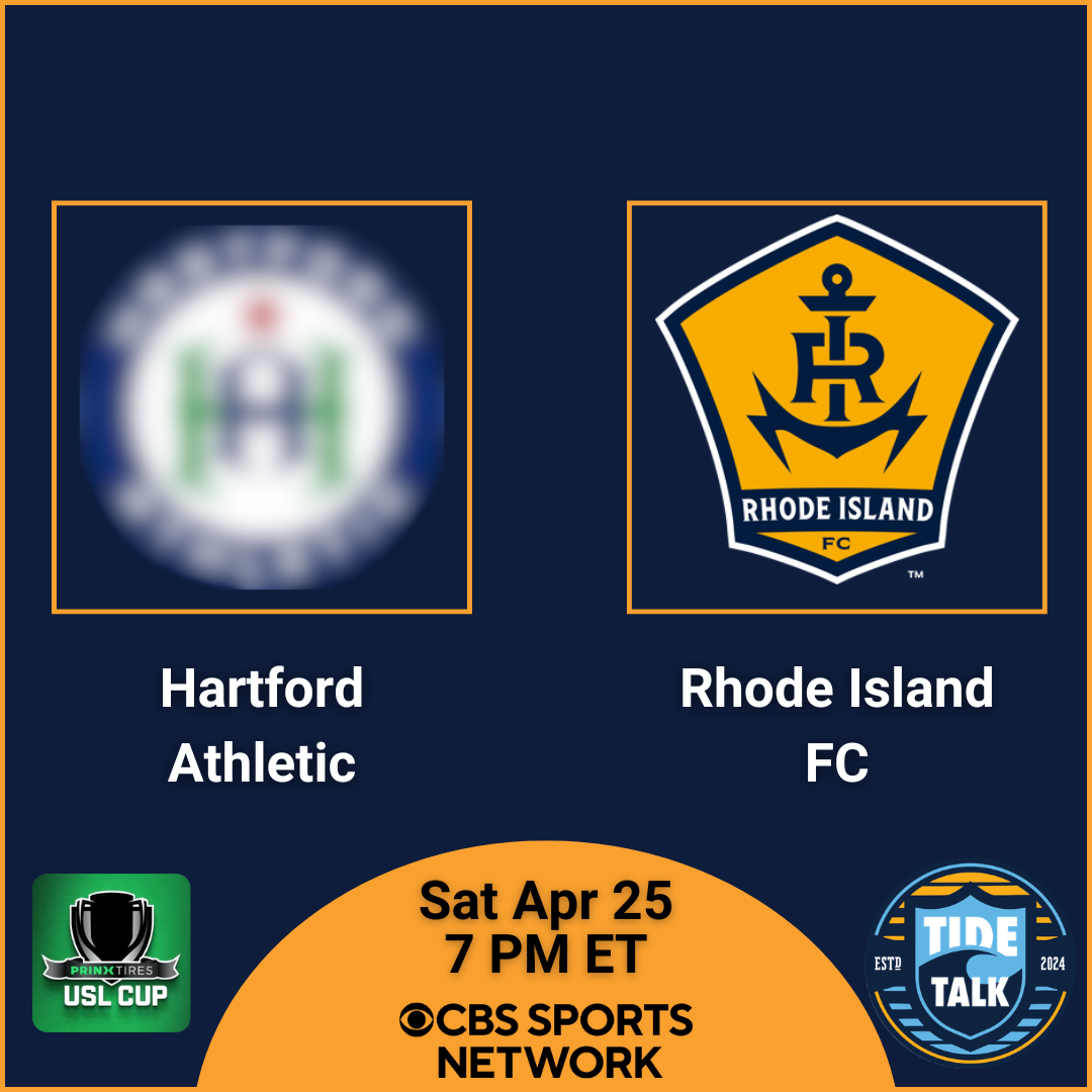 Pre-Match Essentials | Prinx Tires USL Cup | Rhode Island FC @ Hartford Athletic | Sat Apr 25, 2026 | 1 PM ET