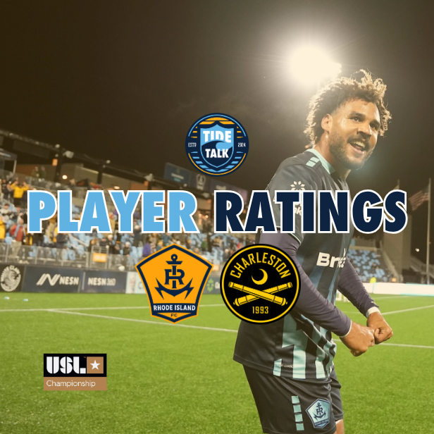 Rhode Island FC vs. Charleston Battery Player Ratings - 04/22/2026
