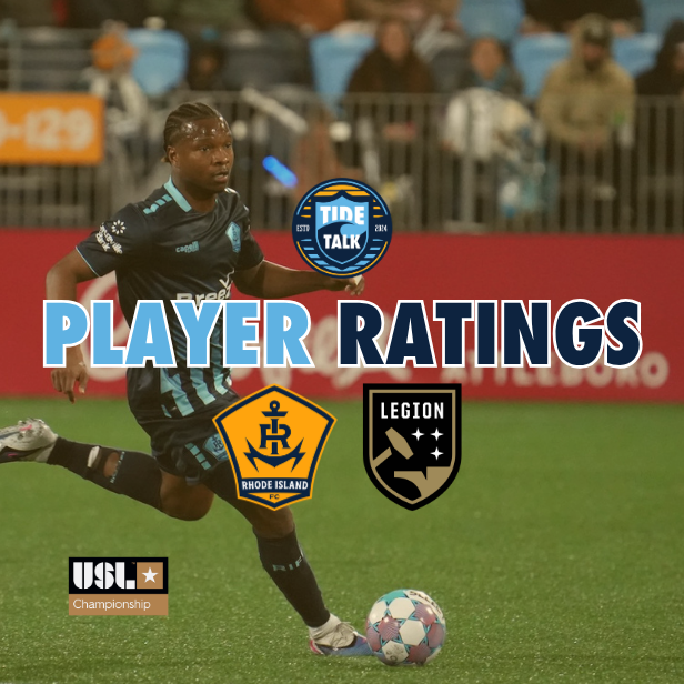 Rhode Island FC vs. Birmingham Legion FC Player Ratings - 05/02/2026