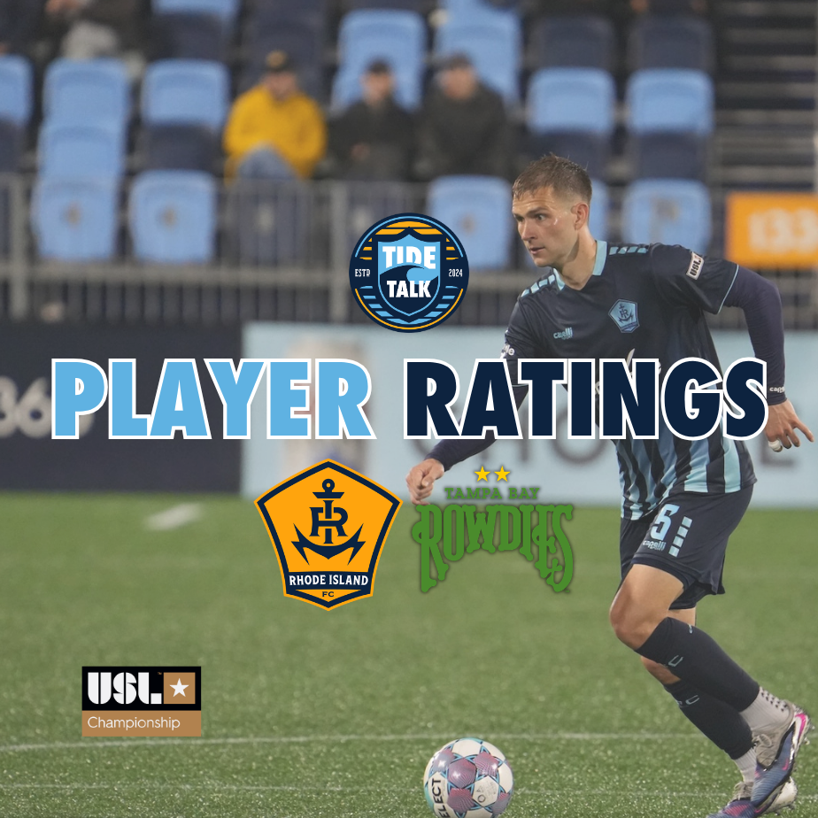 Rhode Island FC vs. Tampa Bay Rowdies Player Ratings - 05/09/2026