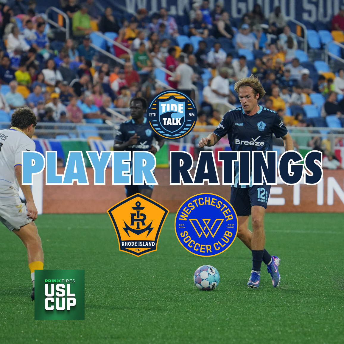 Rhode Island FC vs. Westchester SC Player Ratings - 06/06/2026