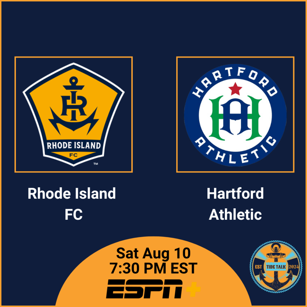 Pre-Match Essentials | Rhode Island FC vs Hartford Athletic | Sat Aug 10, 2024 7:30 PM&nbsp;EST