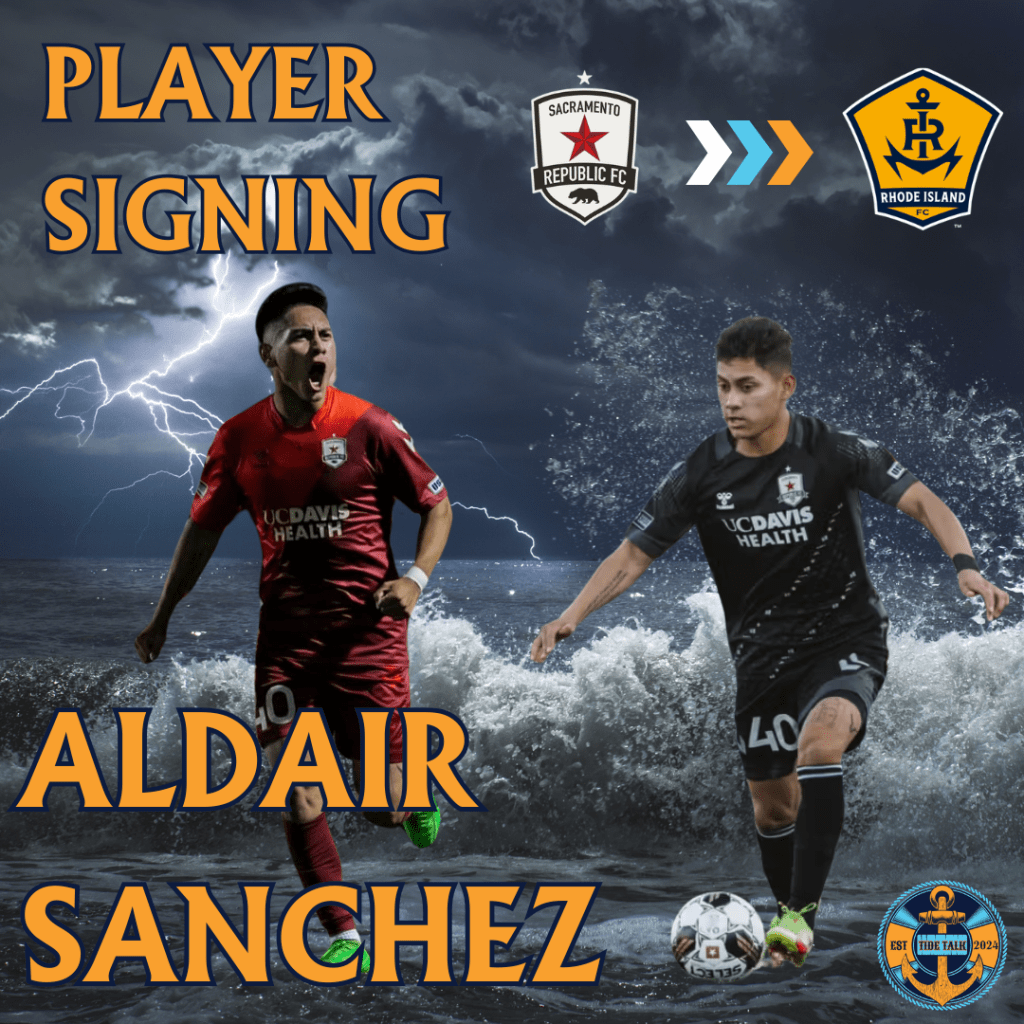 The Tide Take: RIFC sign former Sacramento Defender Aldair&nbsp;Sanchez
