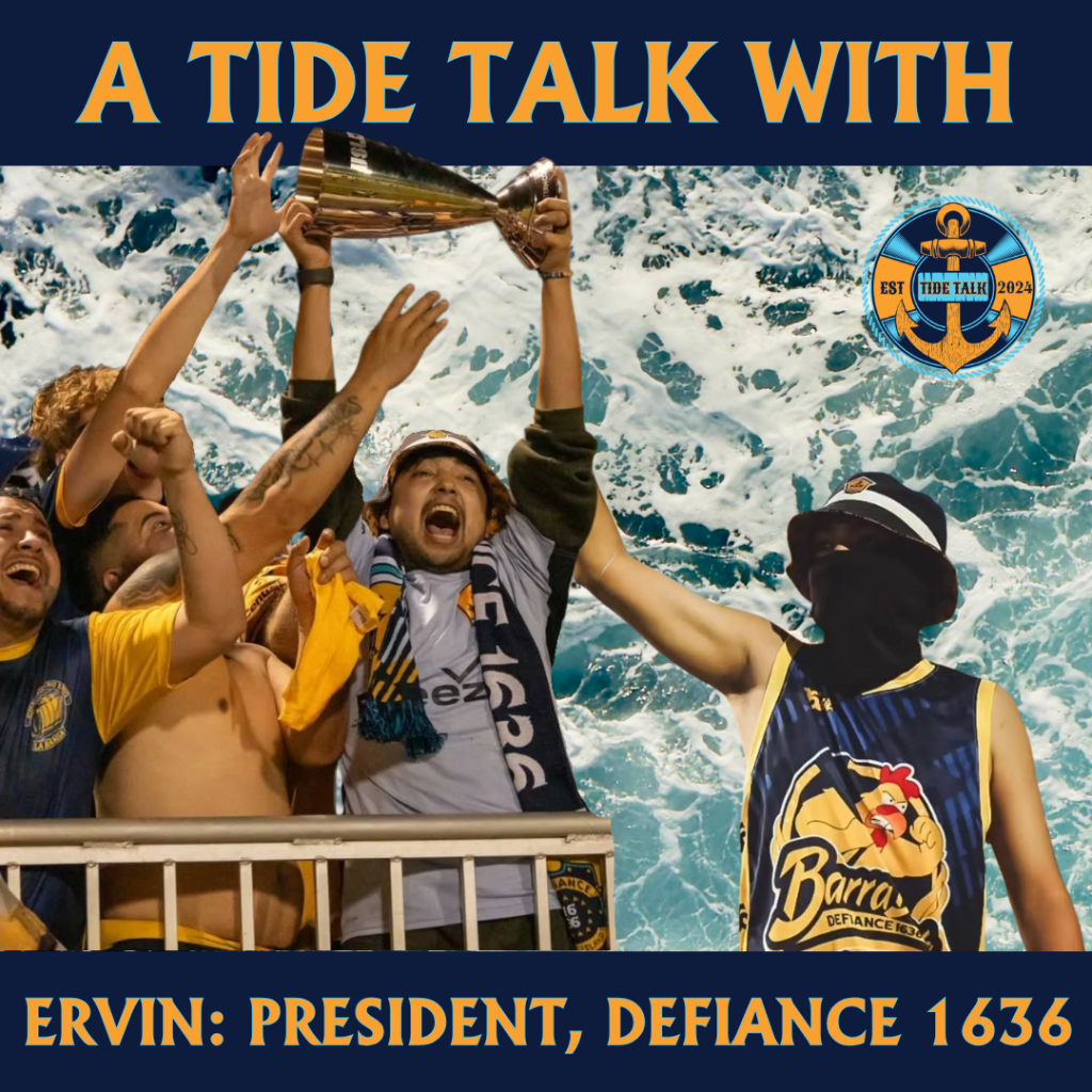 E92: A Tide Talk with Defiance 1636 President&nbsp;Ervin