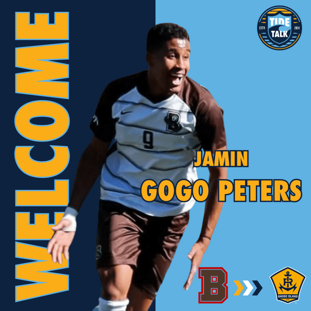Rhode Island FC Adds Local Depth with Jamin Gogo&nbsp;Peters
